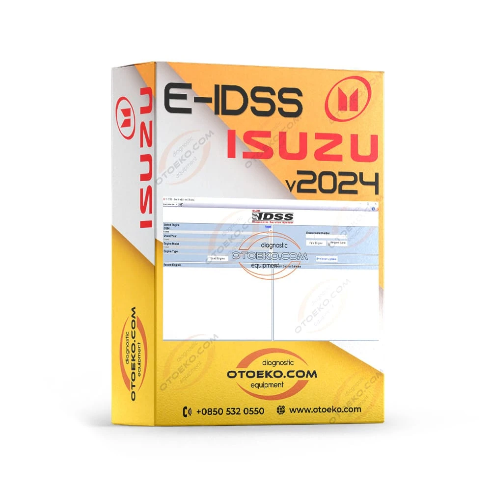 برنامج تشخيص محركات إيسوزو الصناعية Isuzu E-IDSS Expert v2024 (إنجليزي) — نظرة عامة